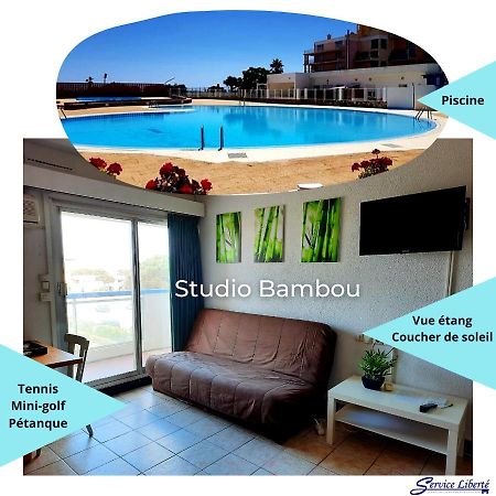 乐巴凯尔斯Studio Bambou - Piscine - Acces Direct A La Plage - Lydia Playa公寓 外观 照片