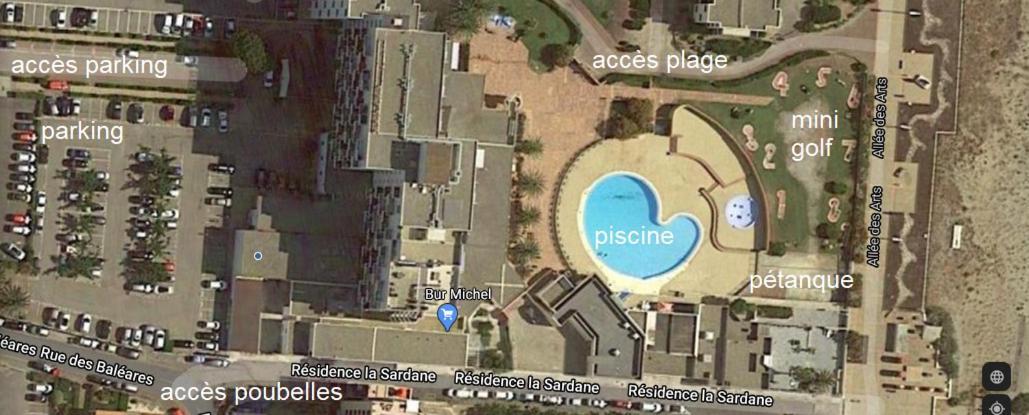 乐巴凯尔斯Studio Bambou - Piscine - Acces Direct A La Plage - Lydia Playa公寓 外观 照片